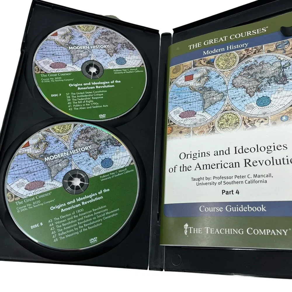 The Great Courses Origins and Ideologies of the American Revolution, 48 Lectures